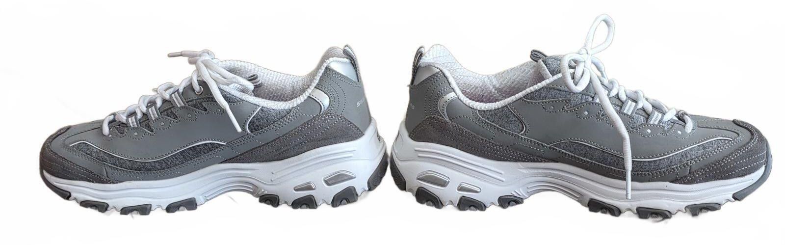 SKECHERS Skechers Memory Foam Gray White Athletic Sneakers Size 10 Size US 10 / IT 40 - 6 Thumbnail