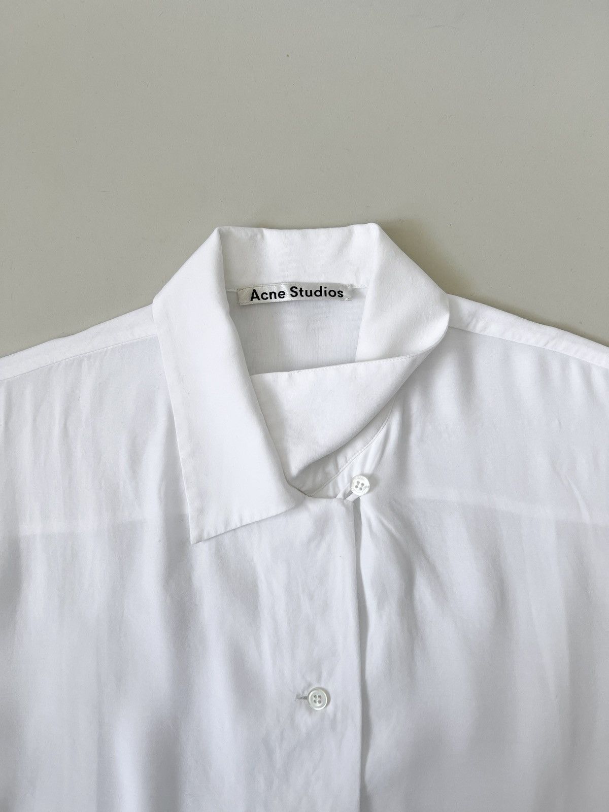 Acne Studios Unisex Rellah Bowling Shirt Size XS / US 0-2 / IT 36-38 - 4 Thumbnail
