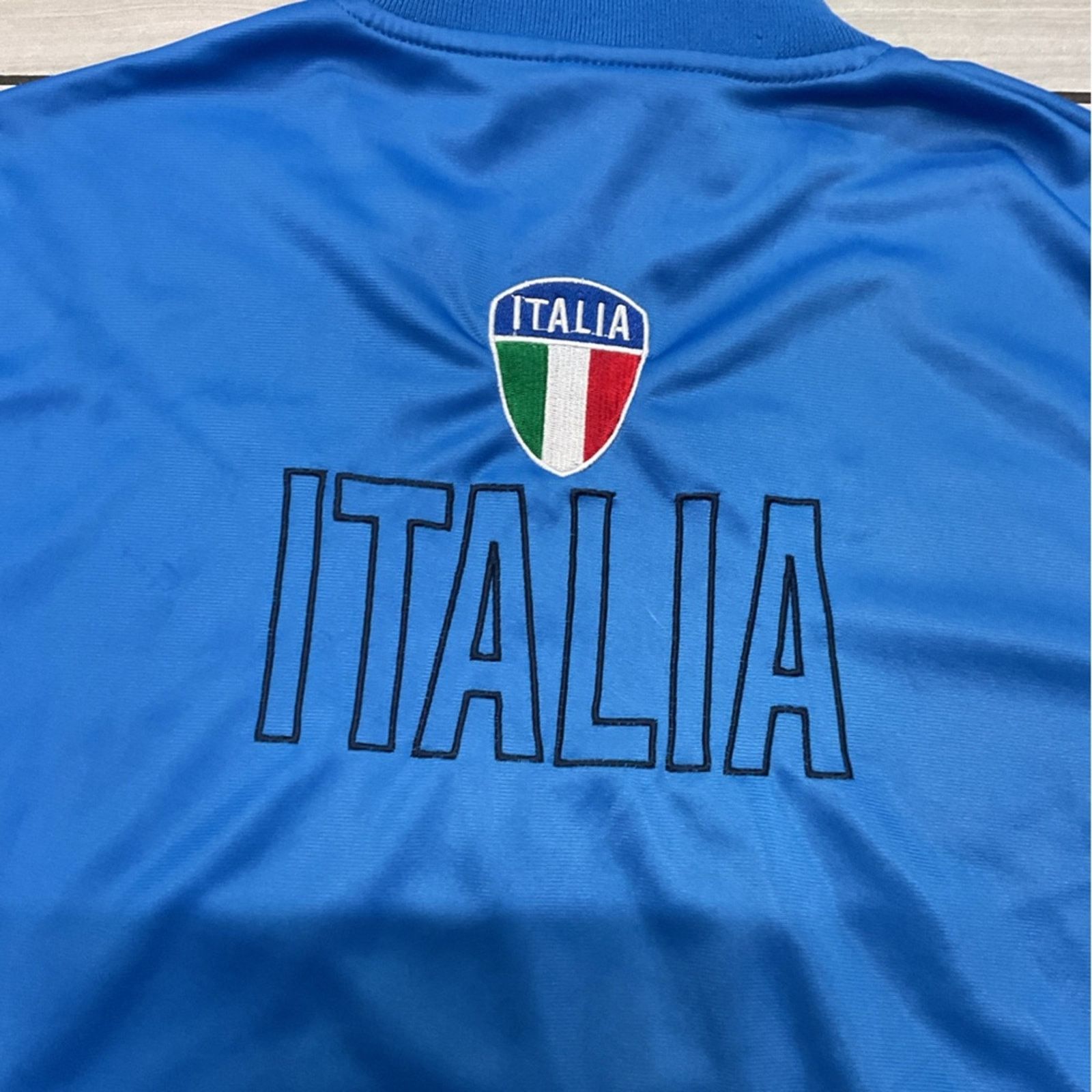 Vintage Nadi Italian Blue Windbreaker Track Jacket Size US S / EU 44-46 / 1 - 4 Thumbnail