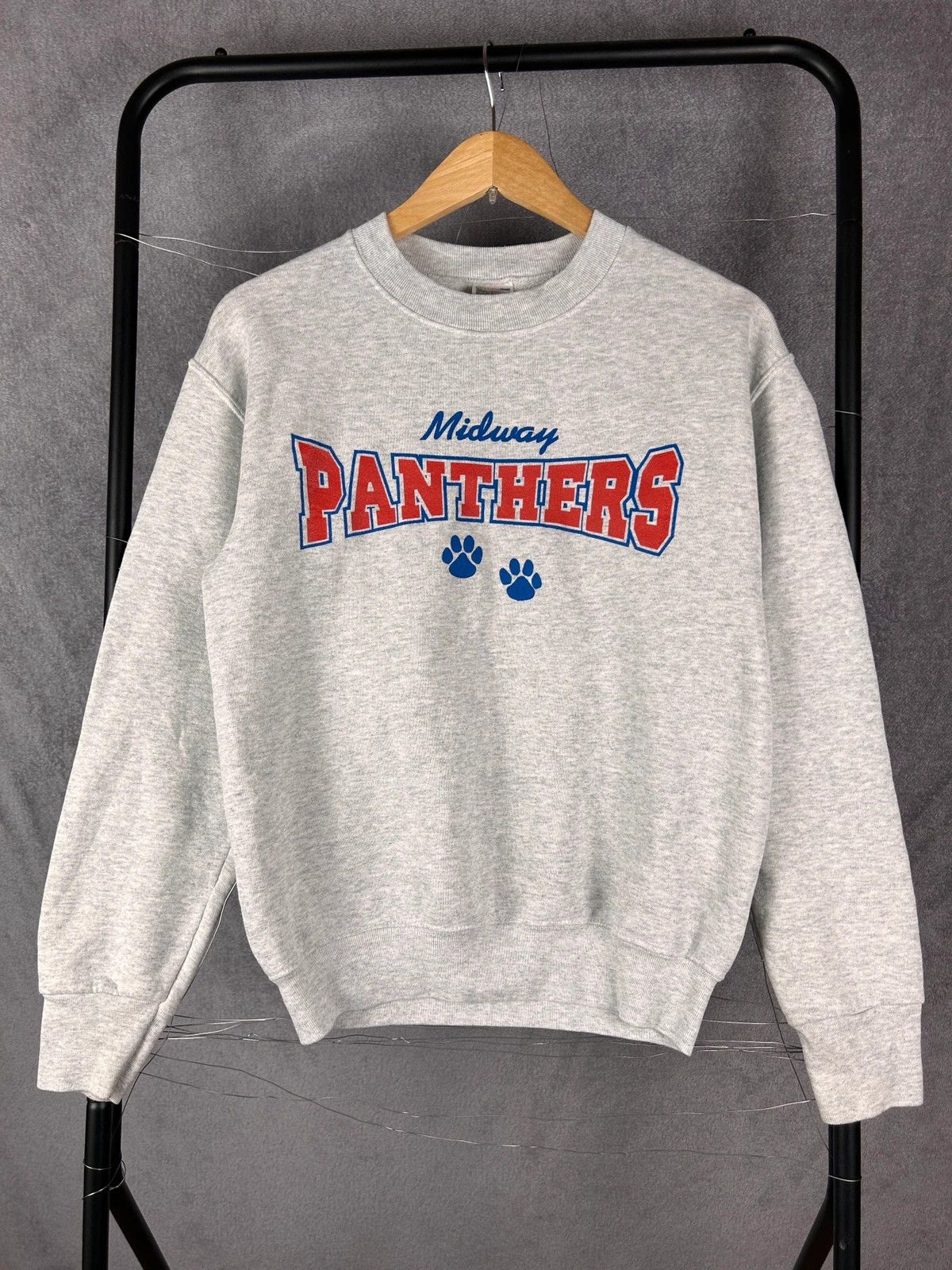 Fruit Of The Loom × Vintage Midway Panthers grey crewneck vintage fruit of the loom Size S / US 4 / IT 40 - 1 Thumbnail