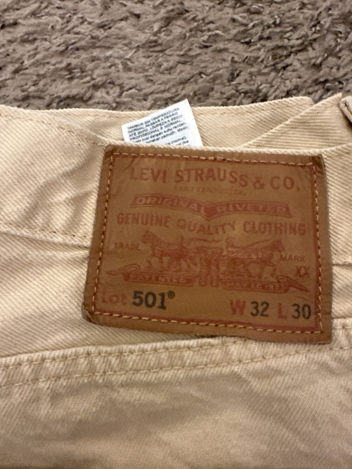 Levi's 501 Levi’s limited edition Size US 32 / EU 48 - 6 Thumbnail