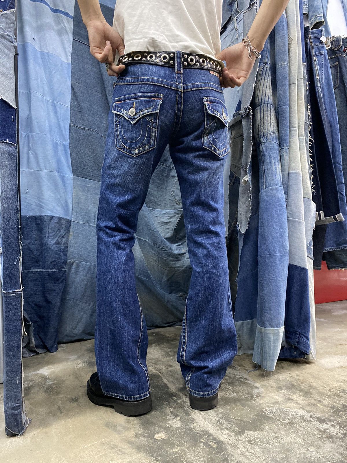 True Religion undefined true religion flare jeans pant 28x30 Size US 28 / EU 44 - 17 Thumbnail