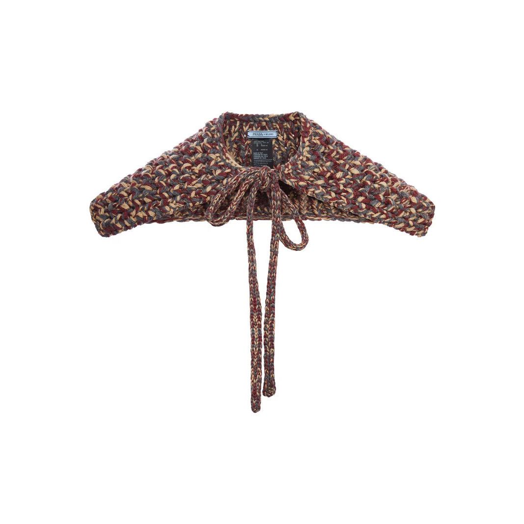 Prada PRADA Camel Wool/Cashmere Scarf New & Authentic Size ONE SIZE - 1 Thumbnail
