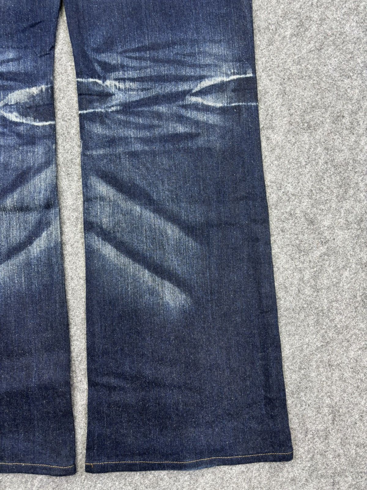 Japanese Brand 💥FLARE🔥Insane NCFM Japan Stone Wash Flare Jeans F714 Size US 36 / EU 52 - 16 Thumbnail