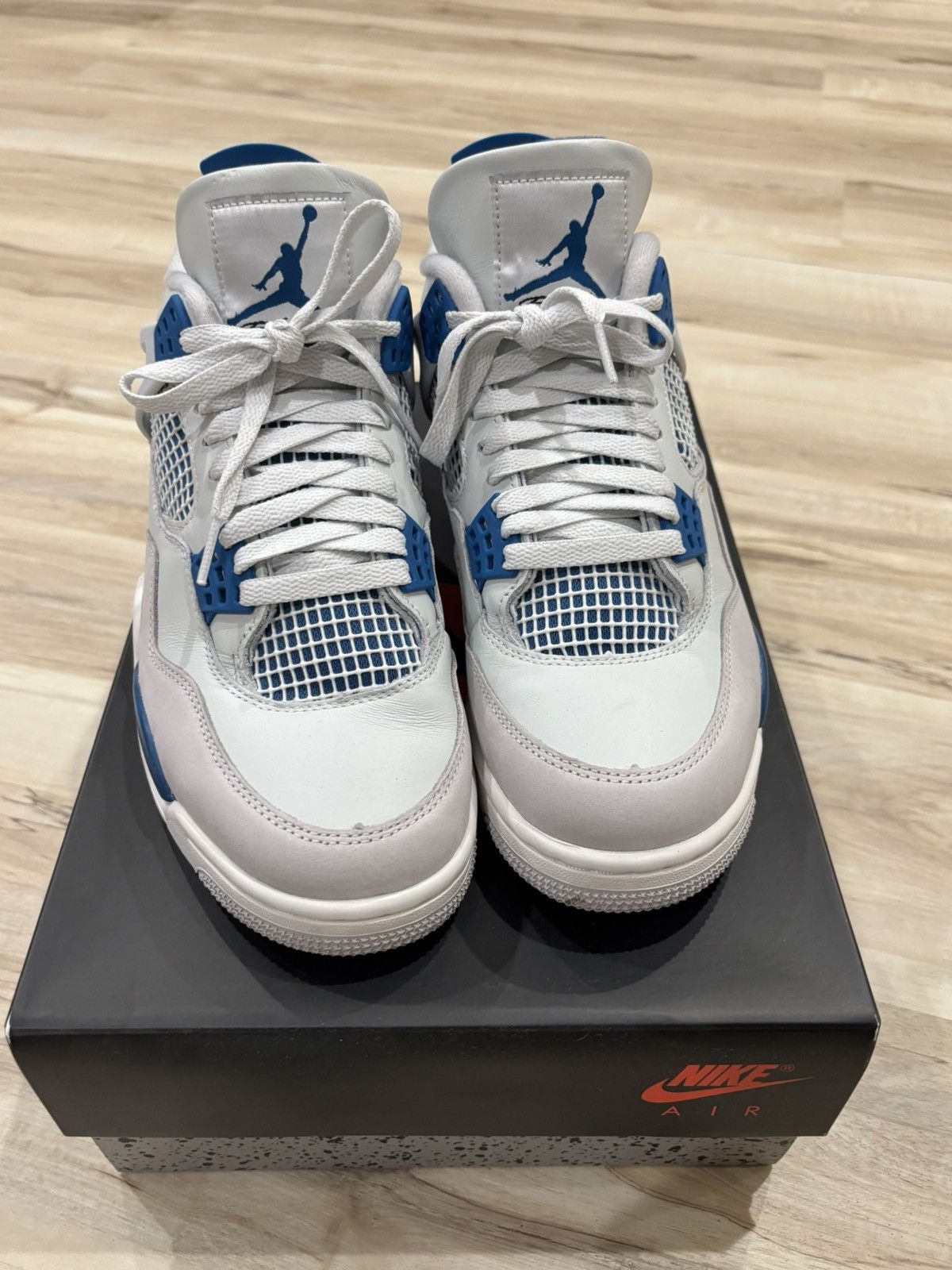 Jordan Brand Jordan 4 military blue Size US 8.5 / EU 41-42 - 4 Thumbnail