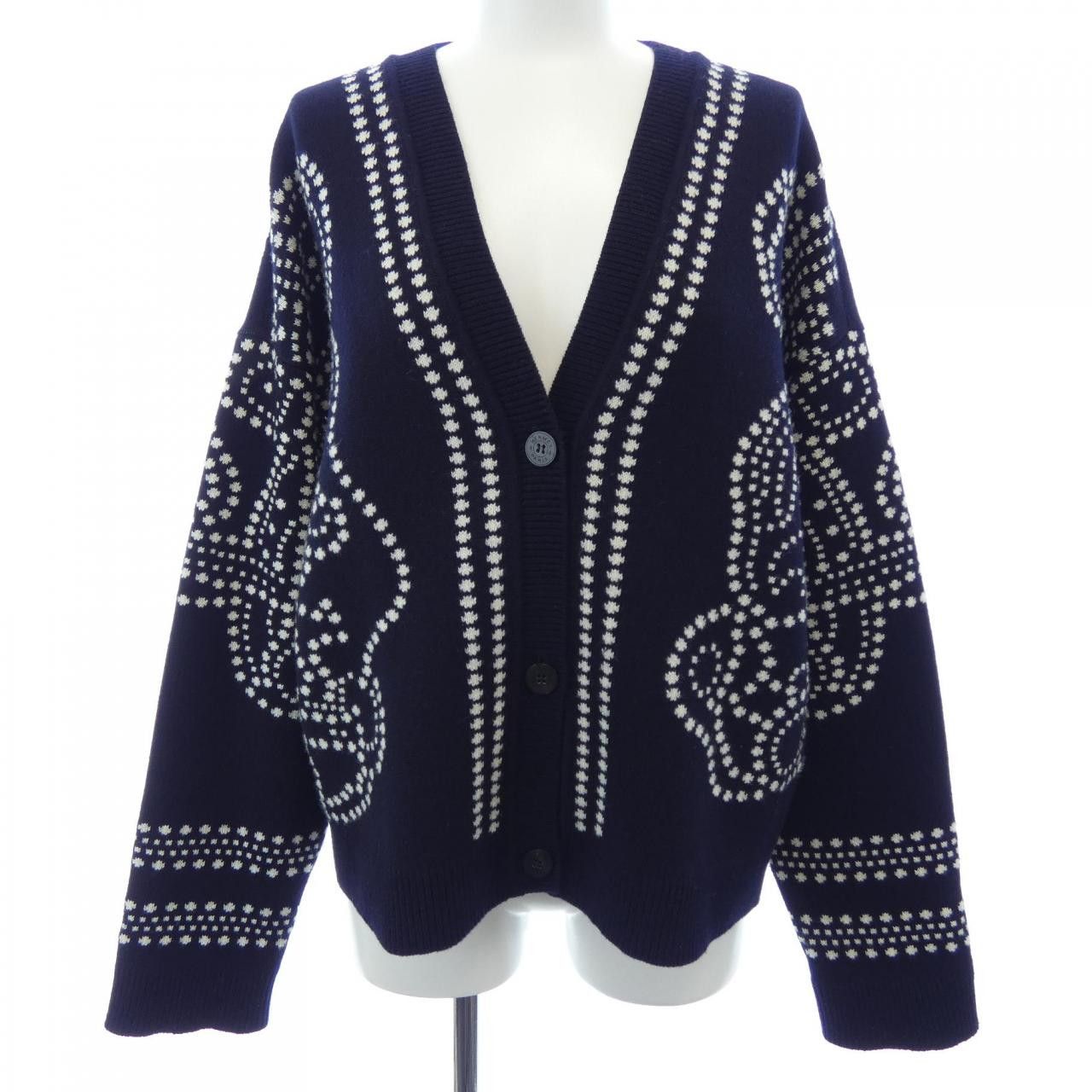 Hermes Hermes Hermes Brides de Gala Cashmere Cardigan Textile Tops DUTY FREE for USA Size ONE SIZE - 1 Thumbnail