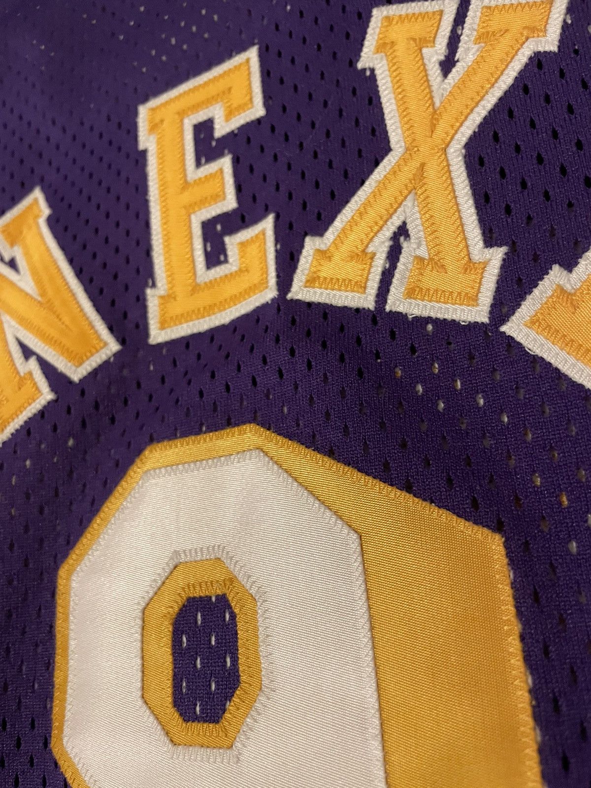 Champion Nba L.A. Lakers Van Exel jersey Champion authentic 44 - L Size US L / EU 52-54 / 3 - 7 Thumbnail