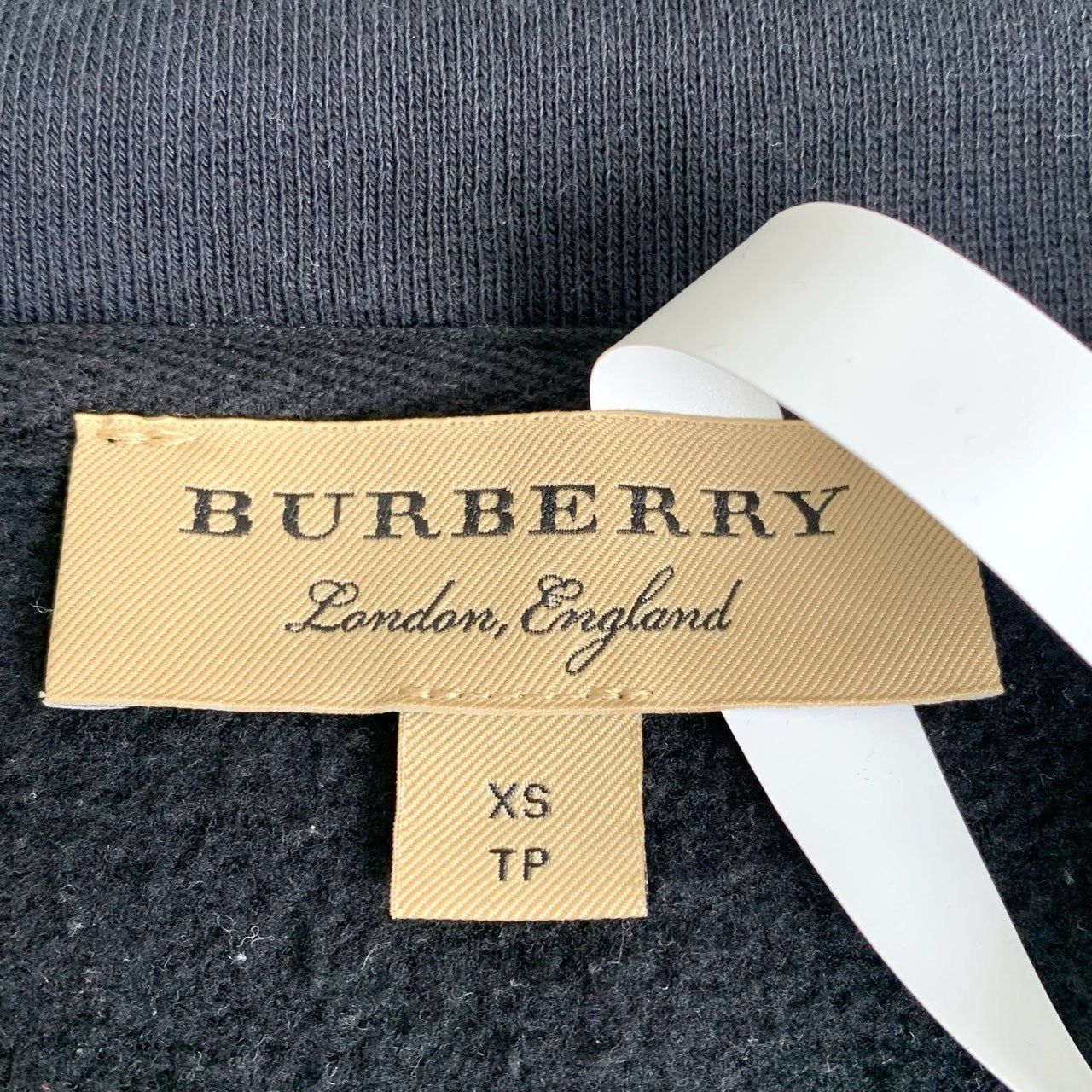 Burberry Burberry Navy Blue Side-Striped Hooded Cotton Fleece Zipper Size US XS / EU 42 / 0 - 3 Thumbnail