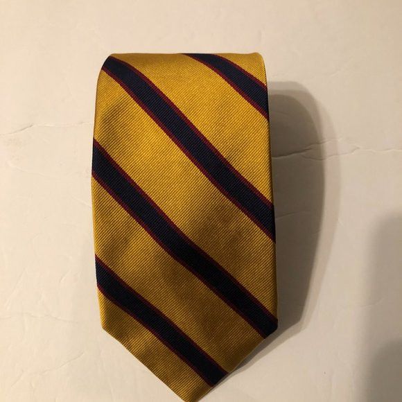 Brooks Brothers BROOKS BROTHERS MEN'S NEW 100%SILK NECK TIE WIDTH: 3 1/2" Size ONE SIZE - 6 Thumbnail