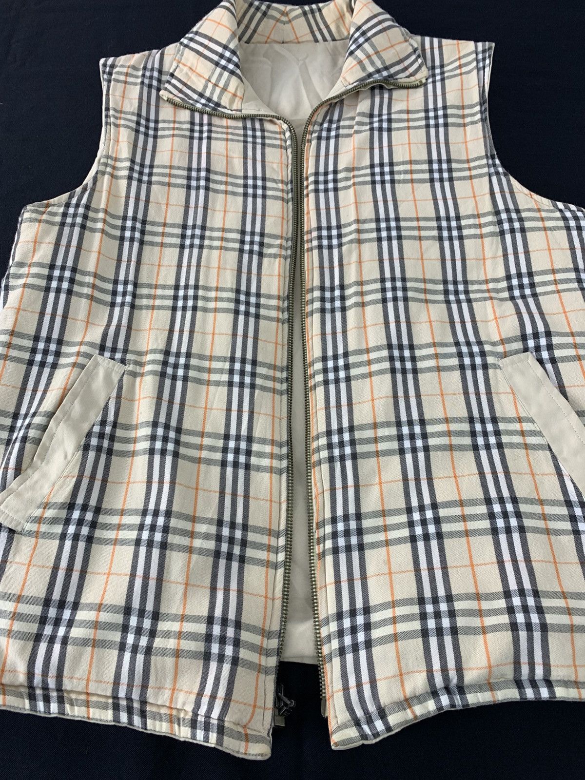 Burberry Vintage Burberry Of London Plaid Checked Monogram Waistcoat Size US M / EU 48-50 / 2 - 5 Thumbnail