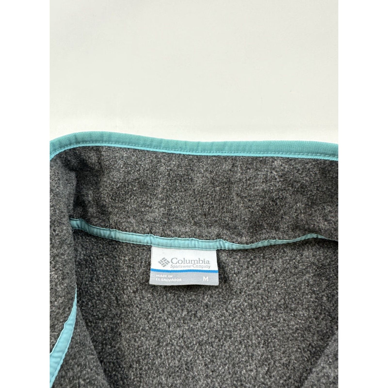 Vintage Columbia PFG Vest Women's Medium Gray Fleece Sleeveless Full Zip Vest Size M / US 6-8 / IT 42-44 - 3 Thumbnail