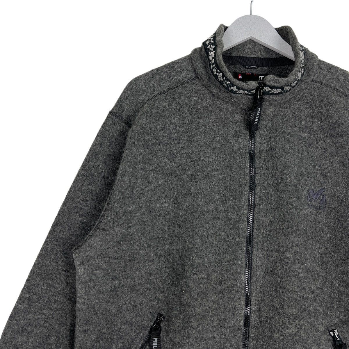 Vintage 🔥 1999 MILLET WOOL ZIPPER JACKET Size US M / EU 48-50 / 2 - 7 Thumbnail