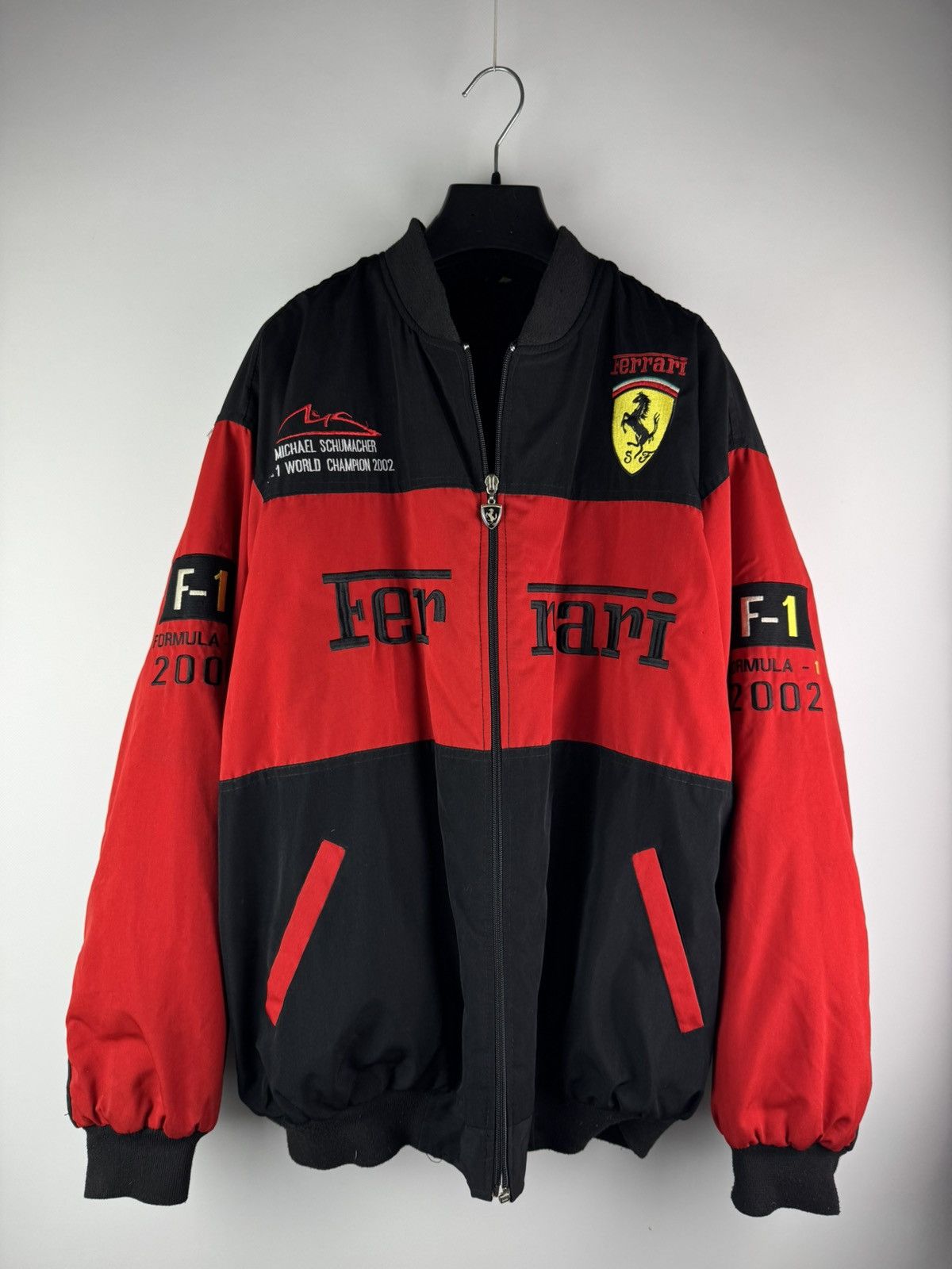 Ferrari Vintage Ferrari Michael Schumacher 2002 Formula 1 Jacket F1 Size US L / EU 52-54 / 3 - 1 Thumbnail