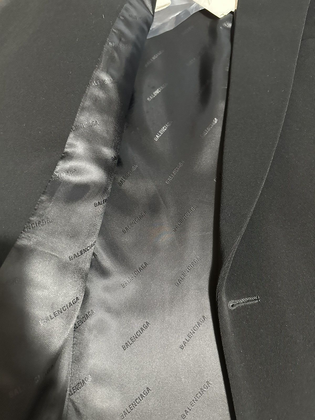 Balenciaga BALENCIAGA S/S19 Shoulder Blazer Size 44R - 6 Thumbnail