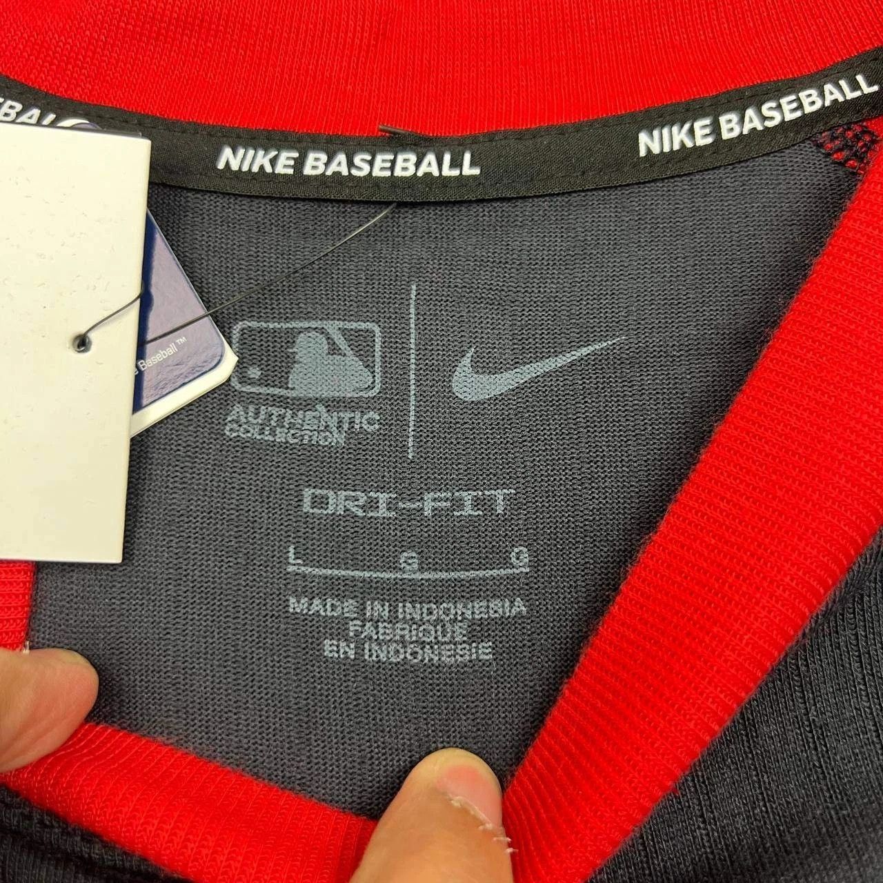 Nike Nike Dri-Fit Shirt Men Washington Nationals Crew Neck New L Size US L / EU 52-54 / 3 - 2 Thumbnail