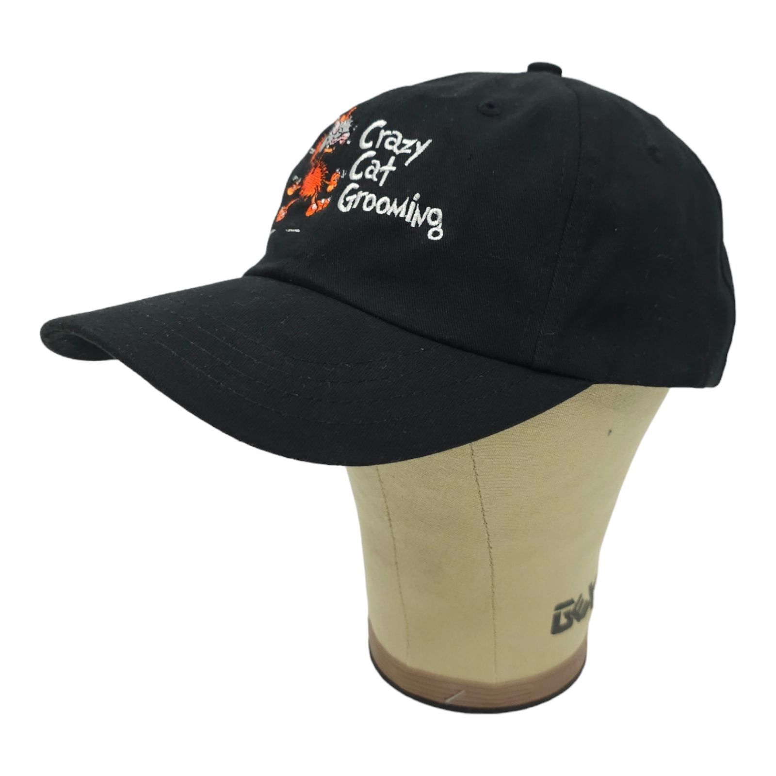 Other Crazy Cat Grooming Embroidered Logo Tuck Strap Cap Trucker Size ONE SIZE - 2 Thumbnail