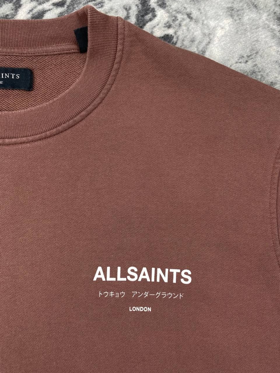 Allsaints AllSaints Underground Crewneck Sweatshirt Big Logo Men Size US L / EU 52-54 / 3 - 7 Thumbnail