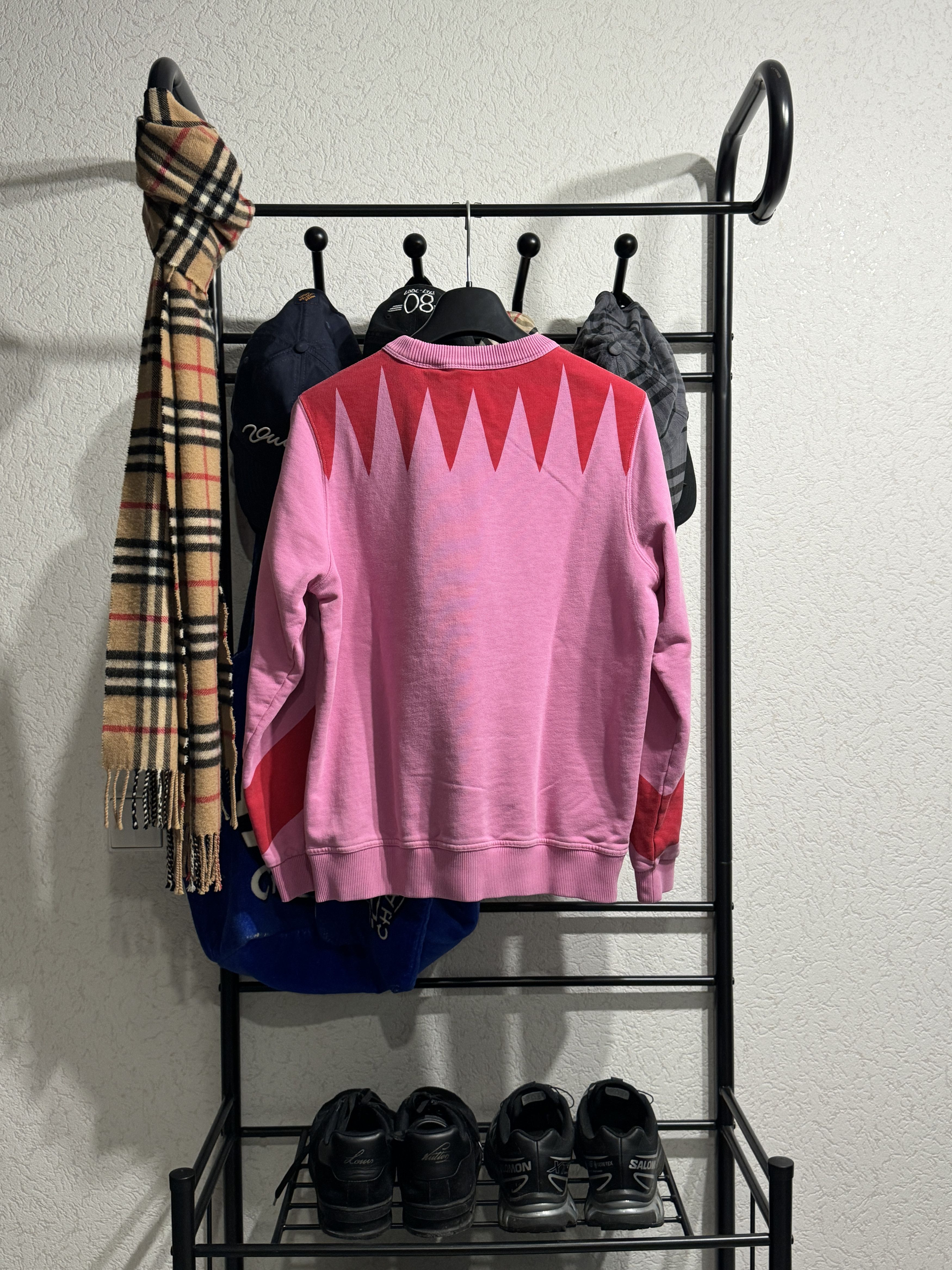Burberry Burberry Fairhall pink sweatshirt Size S / US 4 / IT 40 - 2 Thumbnail