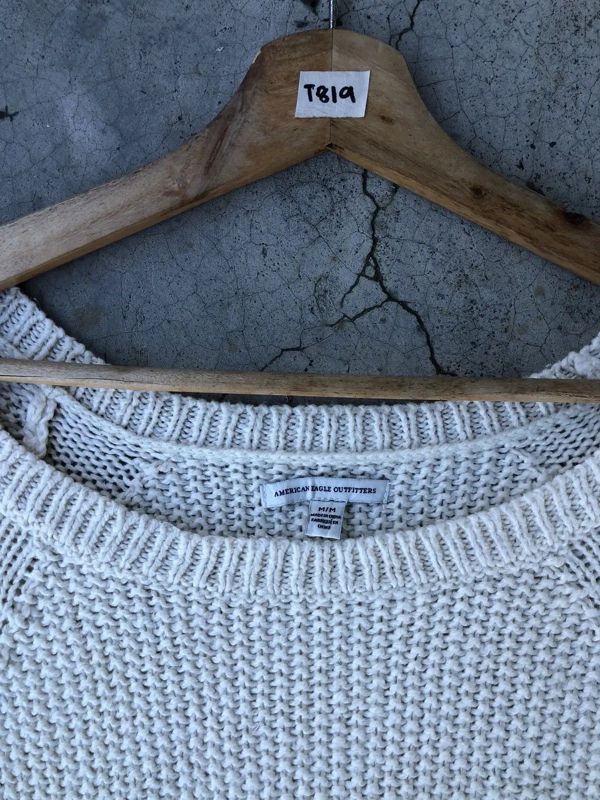 Aran Isles Knitwear × Japanese Brand American Eagle Memeri/Jumper Pureknit Sweater Size US S / EU 44-46 / 1 - 6 Thumbnail