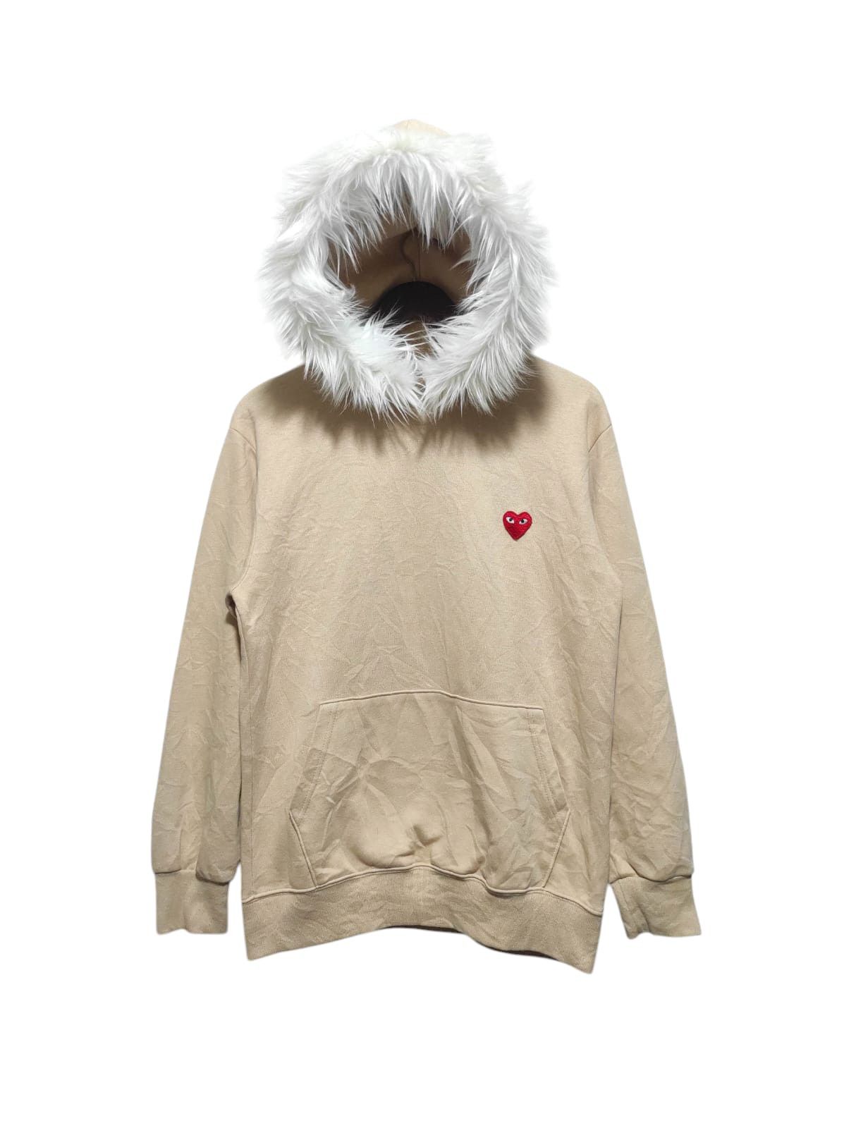 Japanese Brand Botleg CDG Fur Hoodie ifsixwasnine lgb style Size US M / EU 48-50 / 2 - 1 Thumbnail