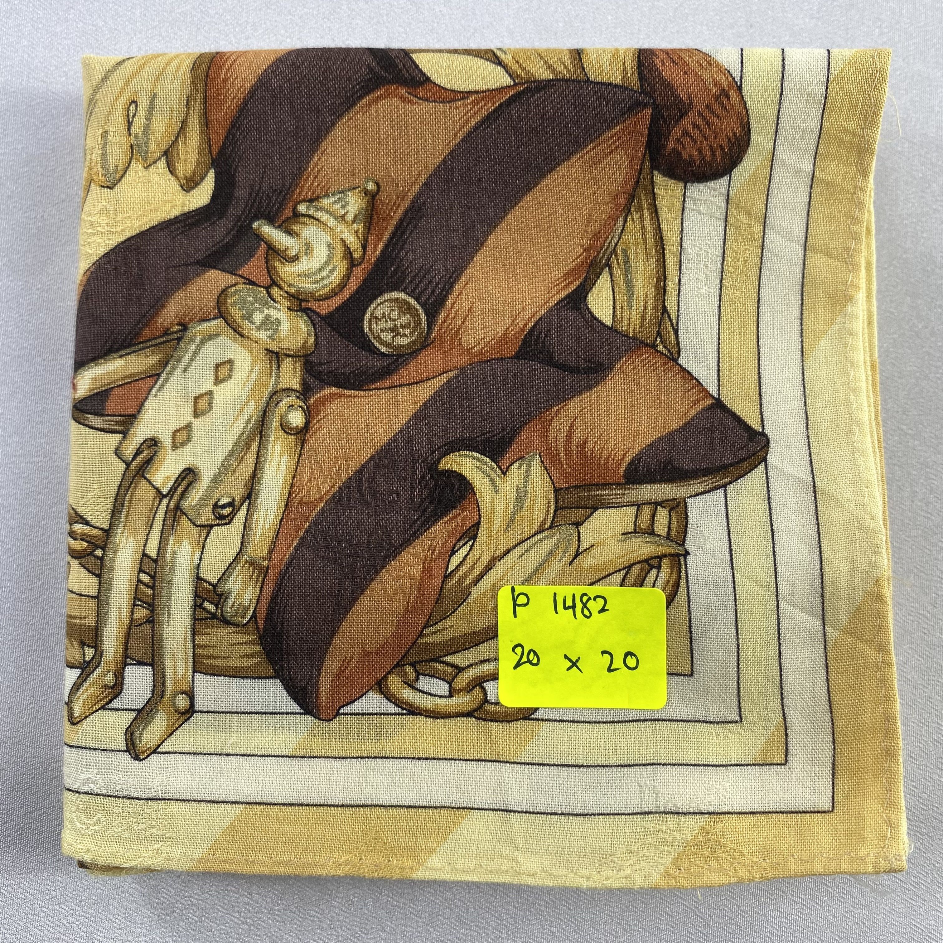 MCM × Vintage MCM Neckerchief / Bandana / Handkerchief-P1482 Size ONE SIZE - 5 Thumbnail