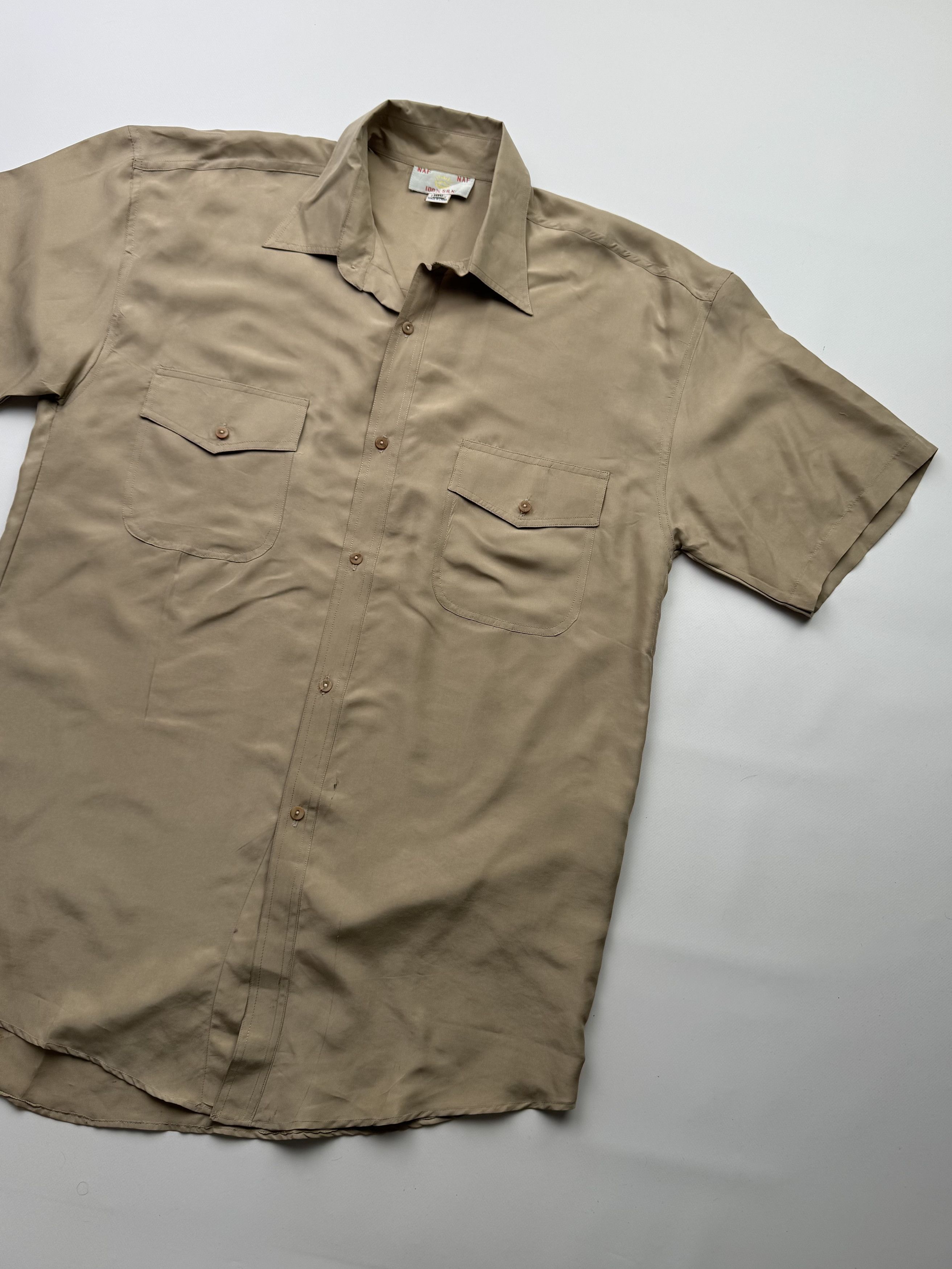 Japanese Brand Vintage Silk Shirt B624(V471)E2 Size US XXL / EU 58 / 5 - 3 Thumbnail