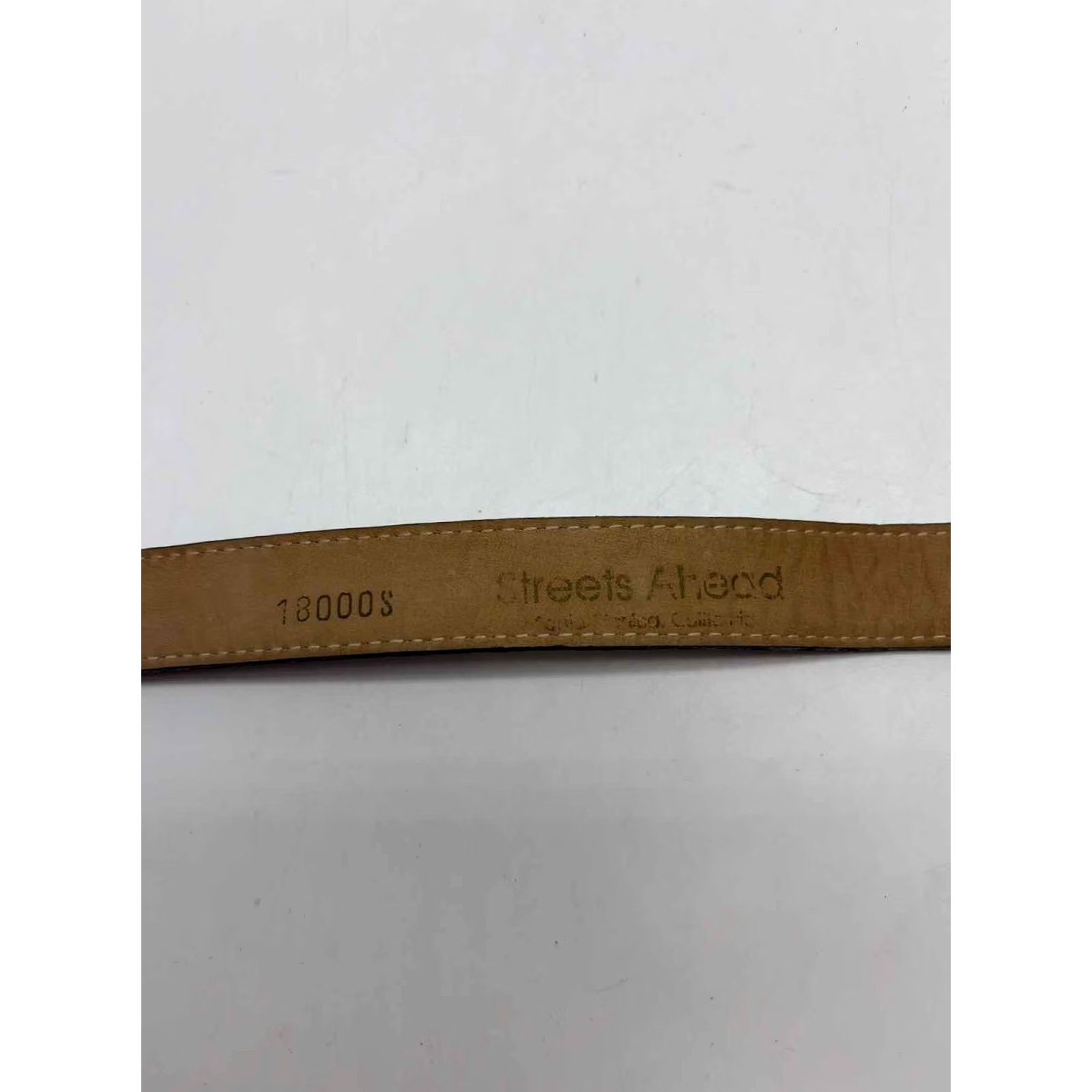 Vintage Streets Ahead Black Belts Small Mens? Size ONE SIZE - 3 Thumbnail