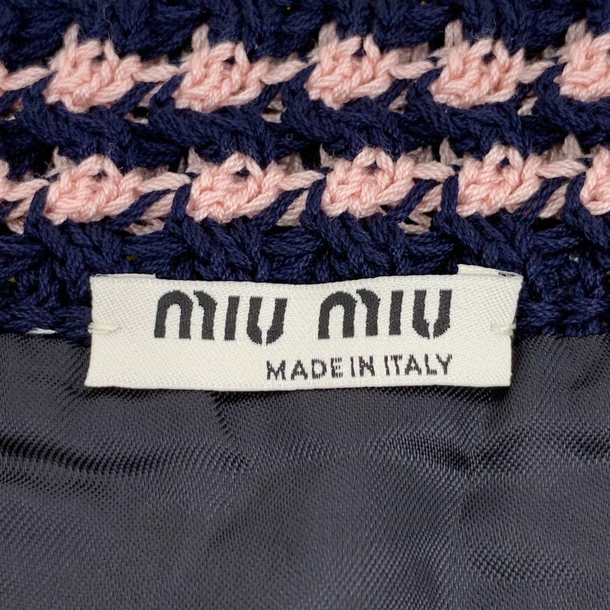 Miu Miu Miu Miu Colorblocked Striped Cotton Knit Halter Skirt Size 27" / US 4 / IT 40 - 5 Thumbnail