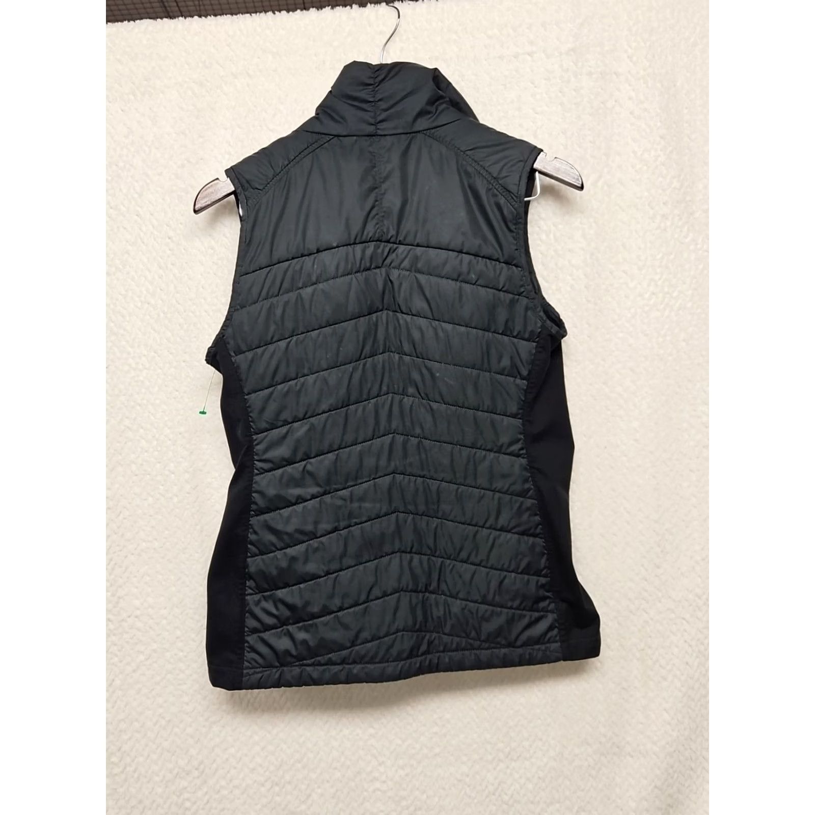 Vintage Columbia Vest Womens Black Quilted Insulated Lightweight Zip Mid-Length Outerwear Puffer Size M / US 6-8 / IT 42-44 - 7 Thumbnail