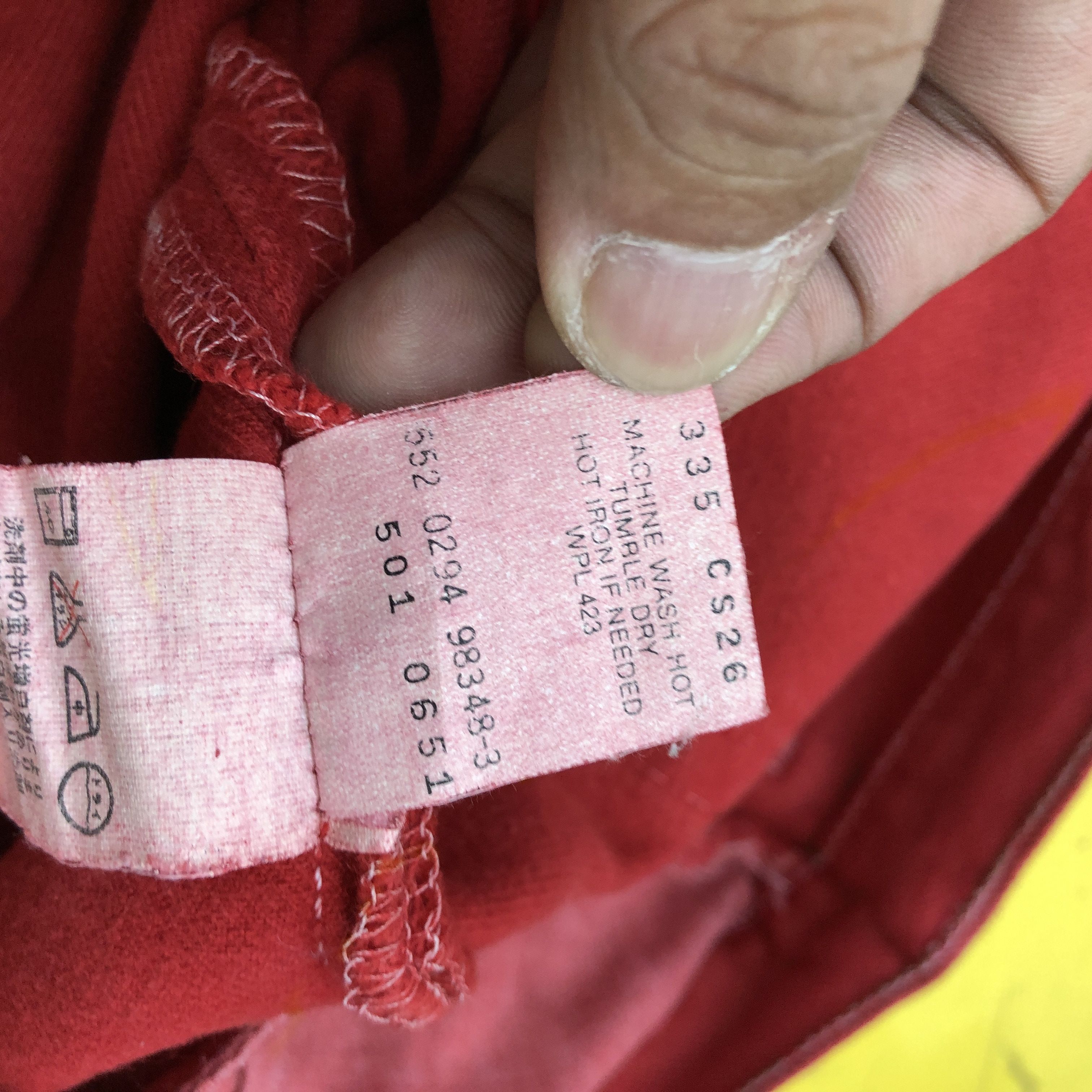 Levi's Vintage Levis 501 Jeans Red Levi's Faded Denim Size 30" / US 8 / IT 44 - 10 Thumbnail