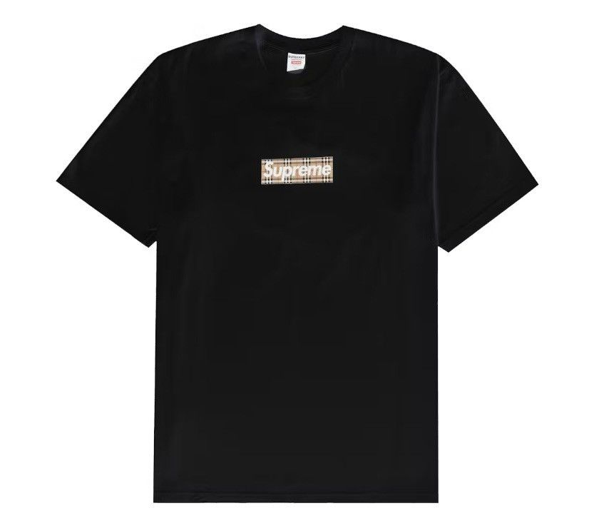 Burberry × Supreme Supreme Burberry Box Logo Tee Brand New Size US M / EU 48-50 / 2 - 7 Thumbnail
