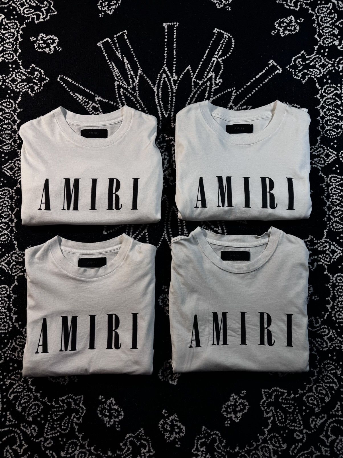 Amiri AMIRI WHITE CORE LOGO TEE Size US S / EU 44-46 / 1 - 1 Thumbnail