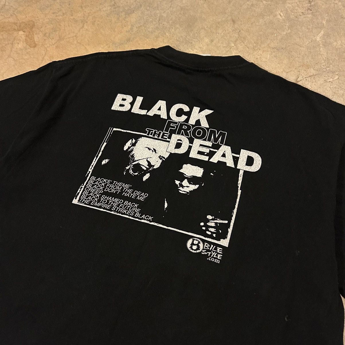 Band Tees × Vintage Crazy Vintage Y2K Black From the Dead Bile Band Tee Size US XL / EU 56 / 4 - 5 Thumbnail