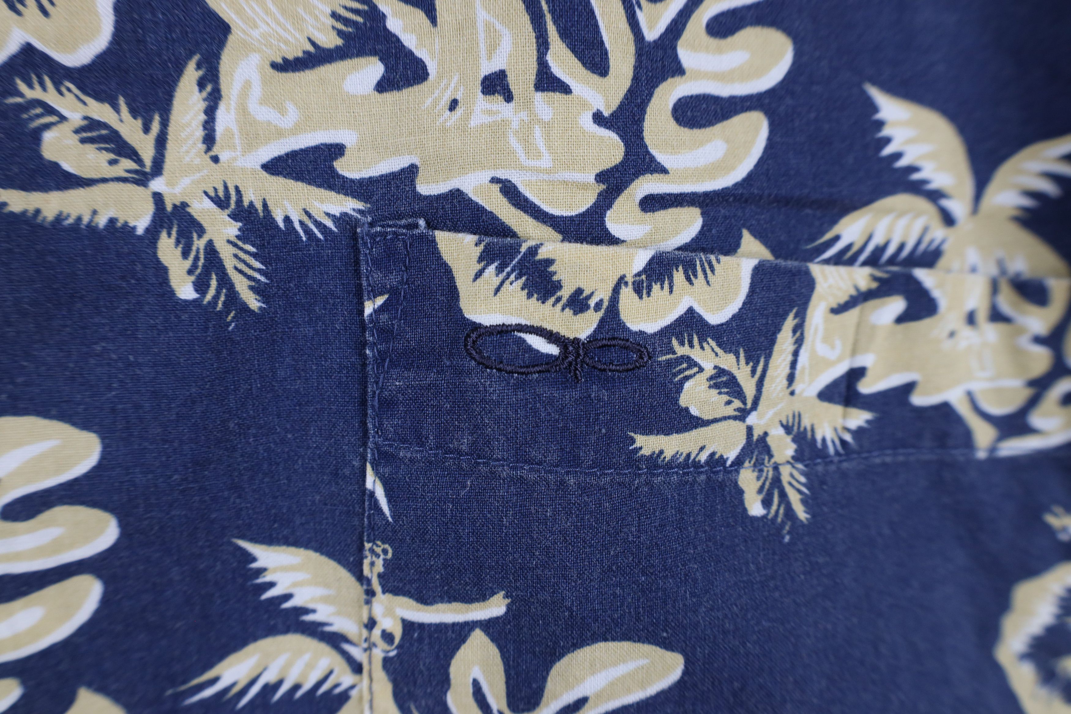 Ocean Pacific × Vintage Vintage 90s Ocean Pacific OP Surf Looped Collar Button Shirt Size US L / EU 52-54 / 3 - 4 Thumbnail
