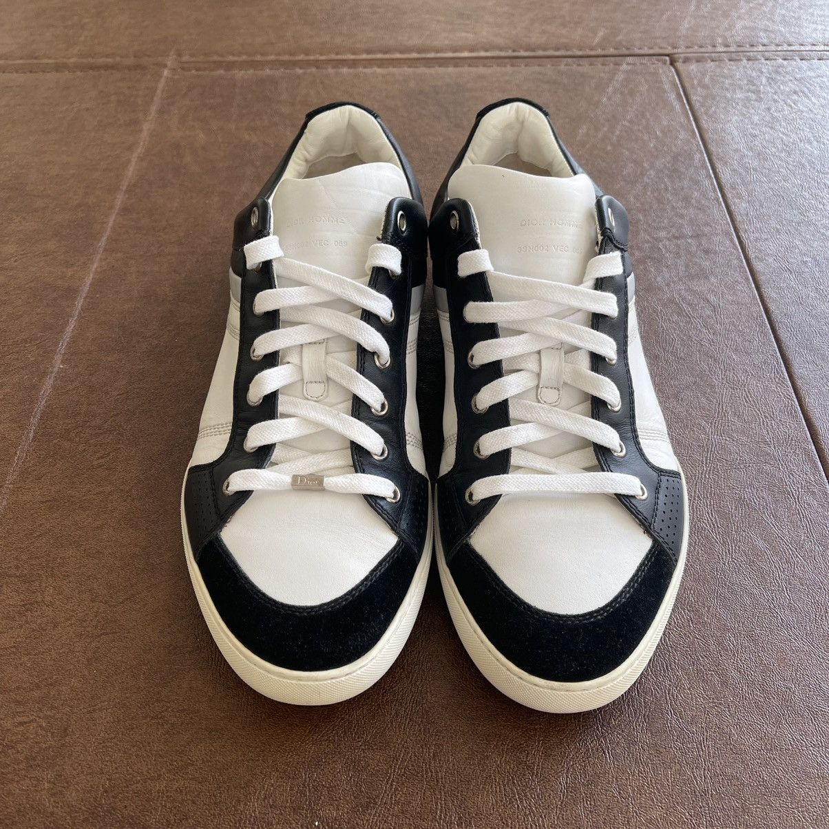 Dior Homme SS2010 B18 Leather & Suede Low Sneaker Size US 10 / EU 43 - 2 Thumbnail