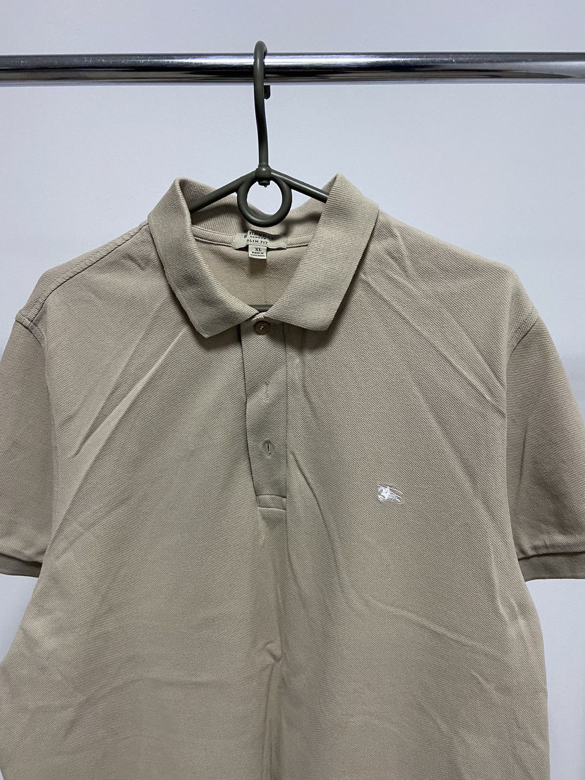 Burberry × Vintage Burberry Vintage T-Shirt Polo Small Logo luxury Size US XL / EU 56 / 4 - 2 Thumbnail