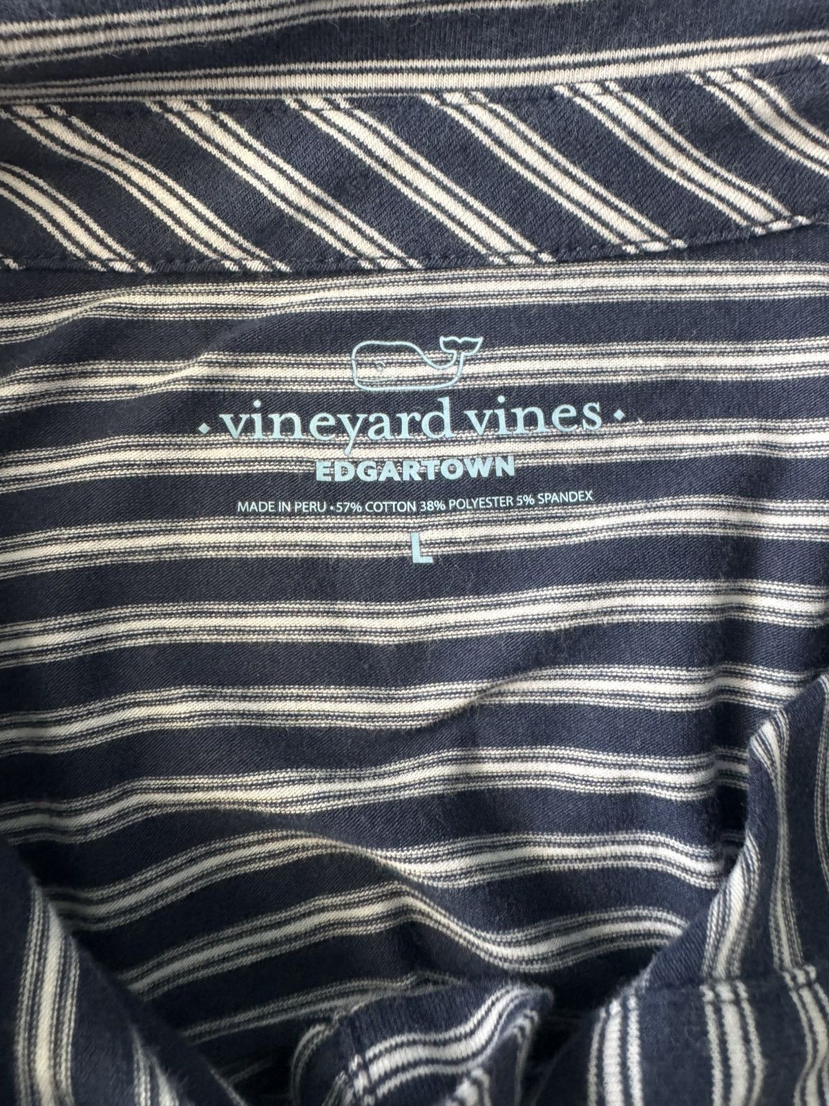 Vineyard Vines Navy Vineyard Vines Polo Size US L / EU 52-54 / 3 - 3 Thumbnail