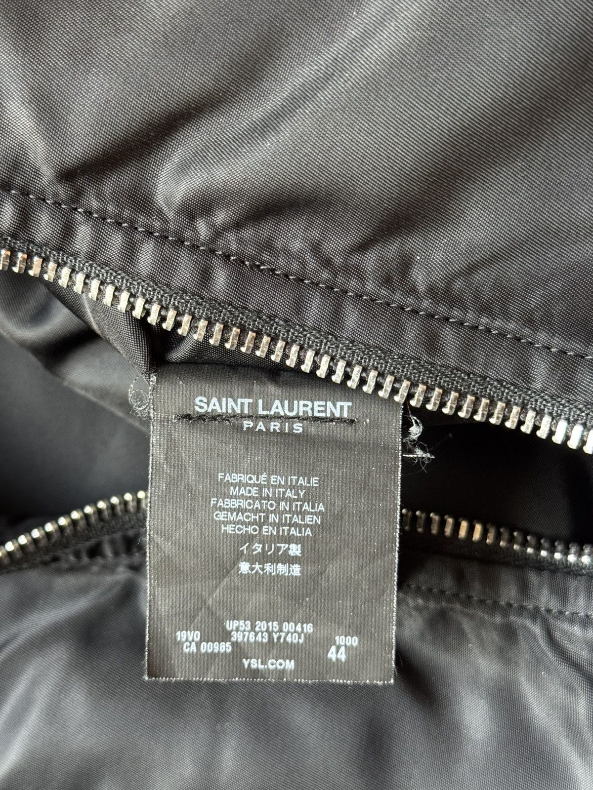 Hedi Slimane Hedi Slimane SLP 2015 MA-1 Pilot basic flight bomber jacket Size US S / EU 44-46 / 1 - 9 Thumbnail