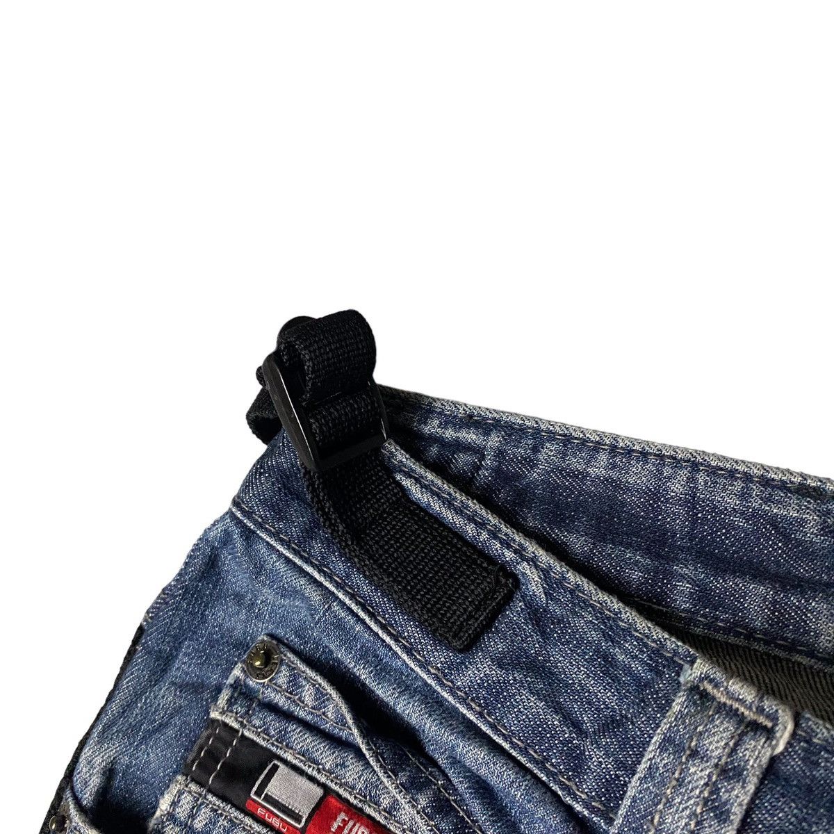Hysteric Glamour Fubu Collection - Flared Double Knee Straight Cut Jeans Lgb Size US 34 / EU 50 - 10 Thumbnail
