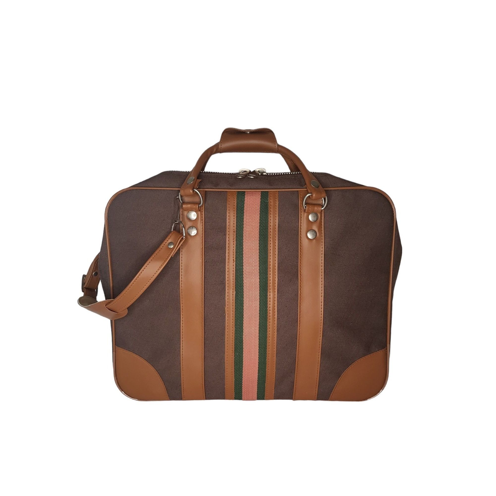 Vintage Vintage National Specialty MFG Company Portfolio Bag Brown A Size ONE SIZE - 1 Thumbnail