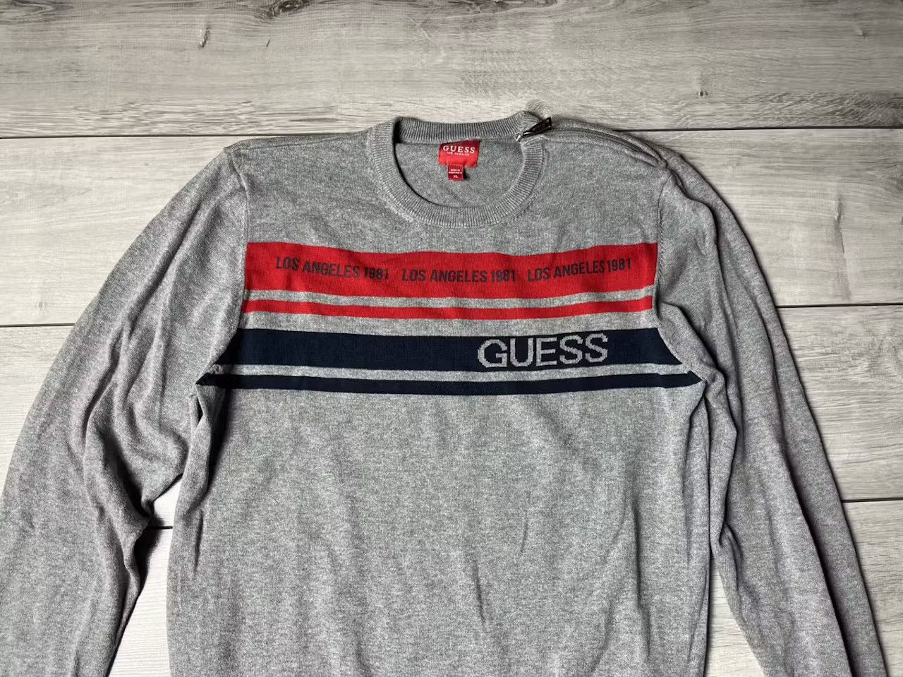 Guess Guess sweater zip classic jumper size XLarge Size US XL / EU 56 / 4 - 3 Thumbnail