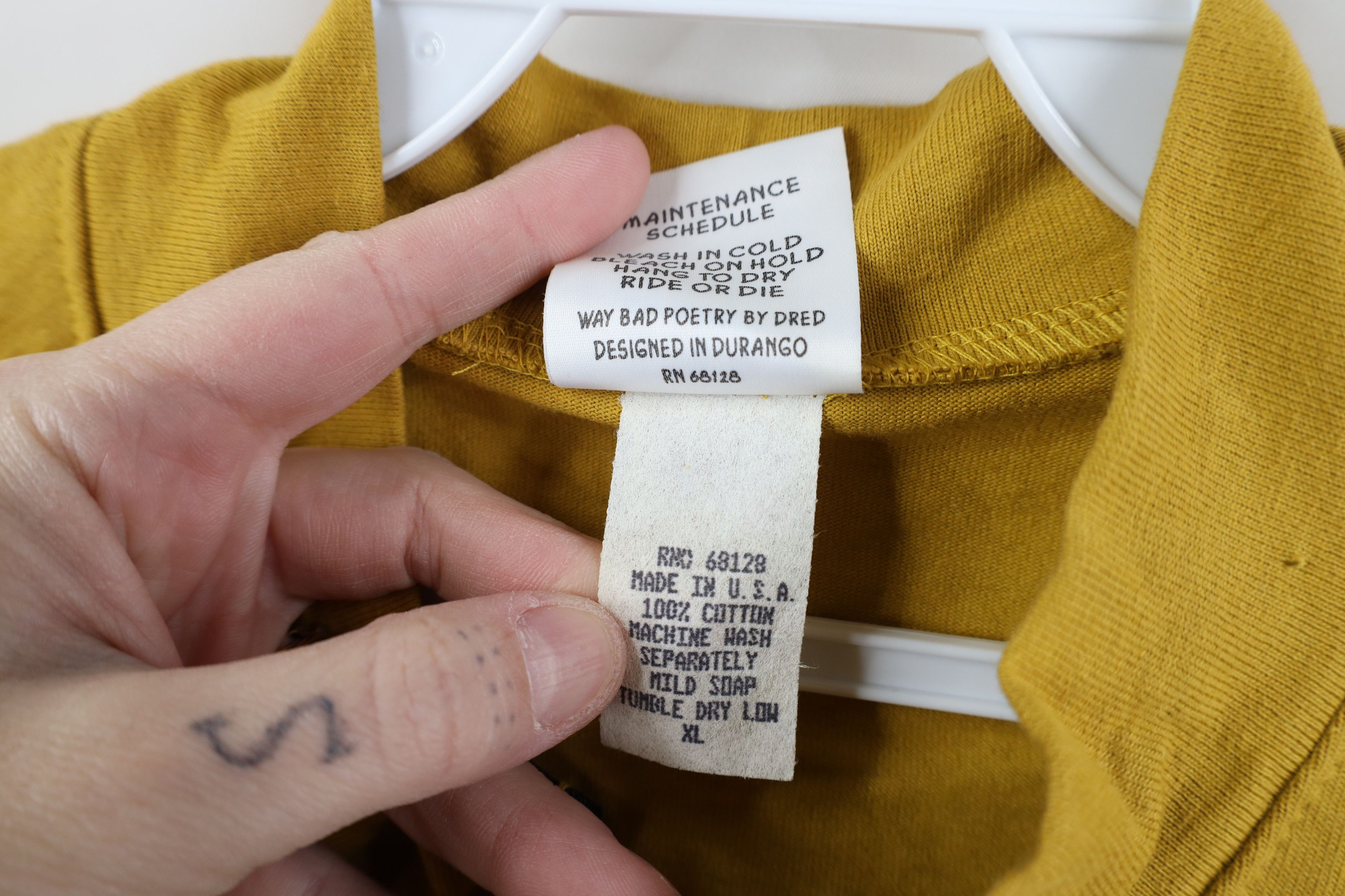 Vintage Deadstock Vintage 90s Chain Reaction Cyclery Cycling Jersey Size US XL / EU 56 / 4 - 9 Thumbnail