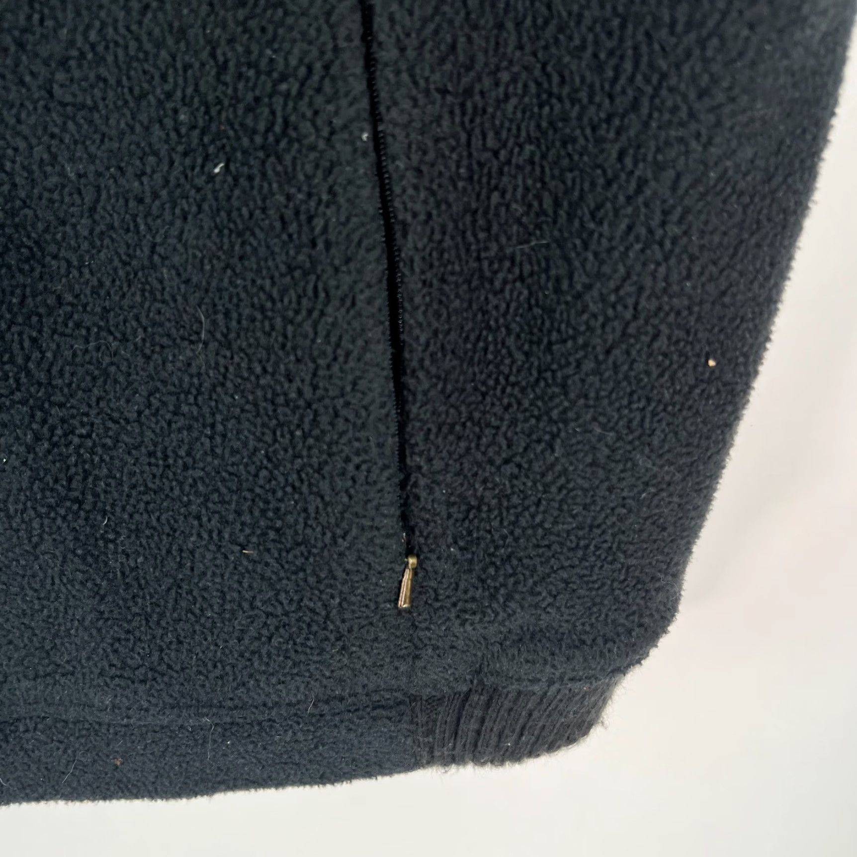 Catalina Catalina Vest Size XL Black Mock Neck Full Zip Sleeveless Fleece Womens Size XL / US 12-14 / IT 48-50 - 3 Thumbnail