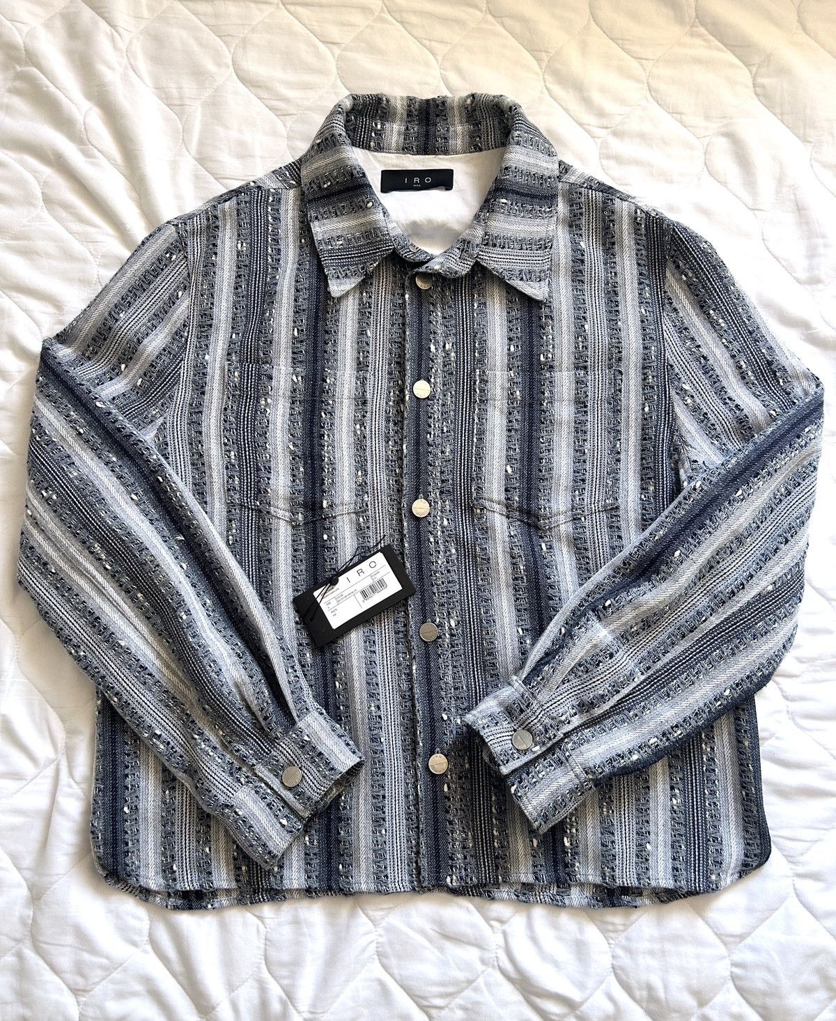 Iro IRO Paris Campaspe Tweed Jacket 23SS Size US L / EU 52-54 / 3 - 1 Thumbnail