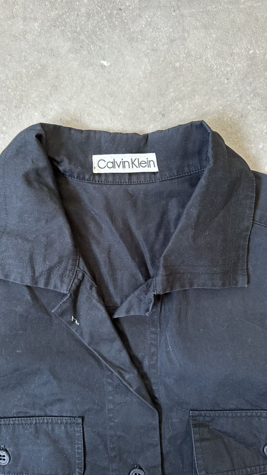 Calvin Klein VINTAGE CALVIN KLEIN CROPPED SHIRT Size US M / EU 48-50 / 2 - 5 Thumbnail