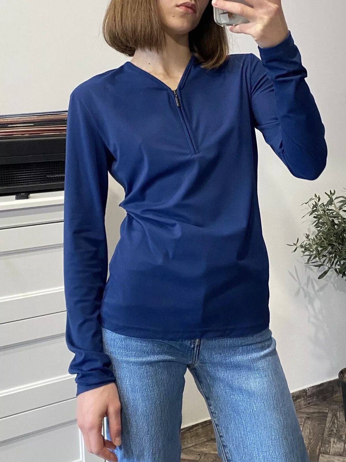 Versace Jeans Couture Vintage 2000s Y2k Versace Jeans Couture Women Longsleeve Top Size M / US 6-8 / IT 42-44 - 2 Thumbnail