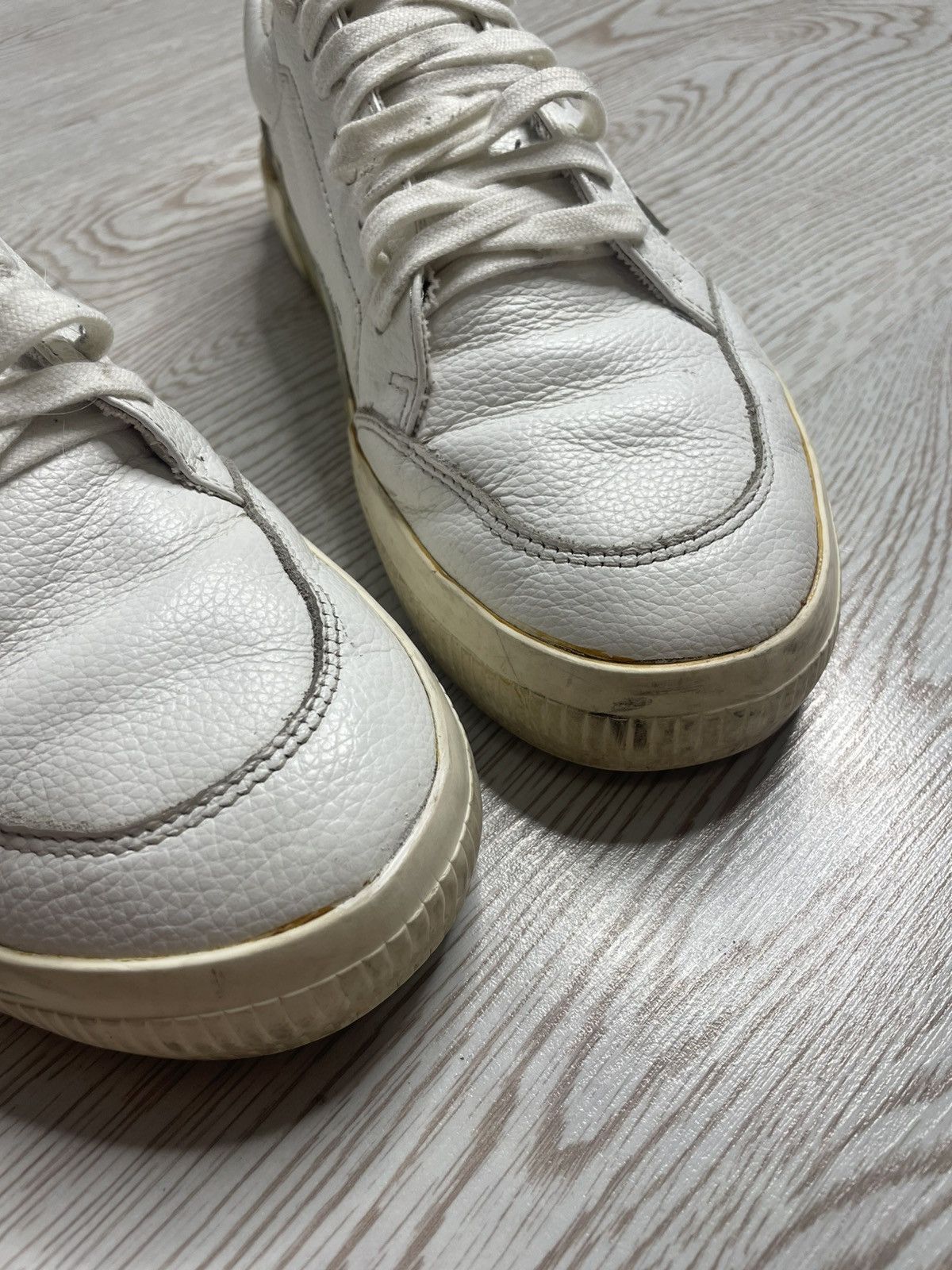 Off-White Off White 2013 White Low Top Leather sneakers size 43 Size US 10 / EU 43 - 5 Thumbnail