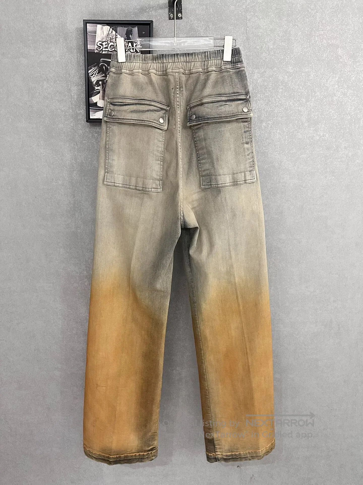 Rick Owens Rick Owens Gradient Wash Wide Leg Pants. Size US 30 / EU 46 - 3 Thumbnail