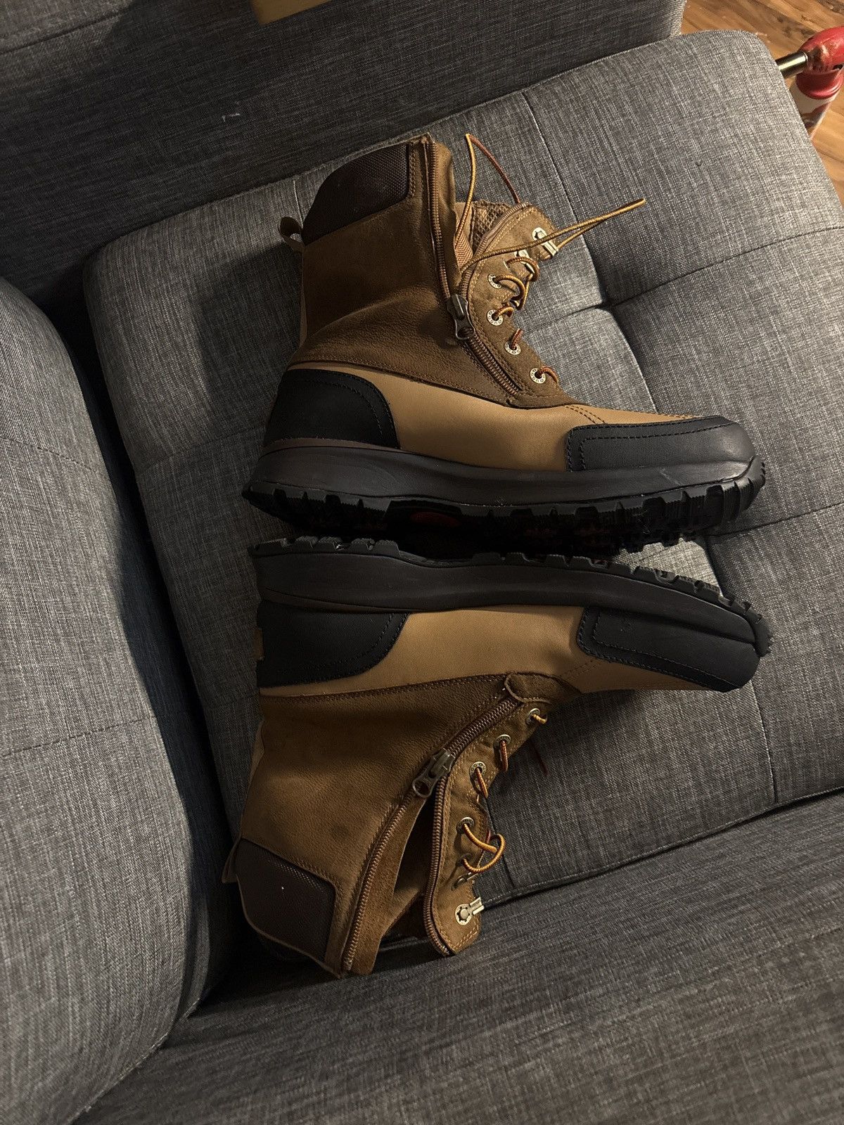 Ugg Men's Ugg Emmett Duck Boot Hi Chestnut Size US 11.5 / EU 44-45 - 4 Thumbnail