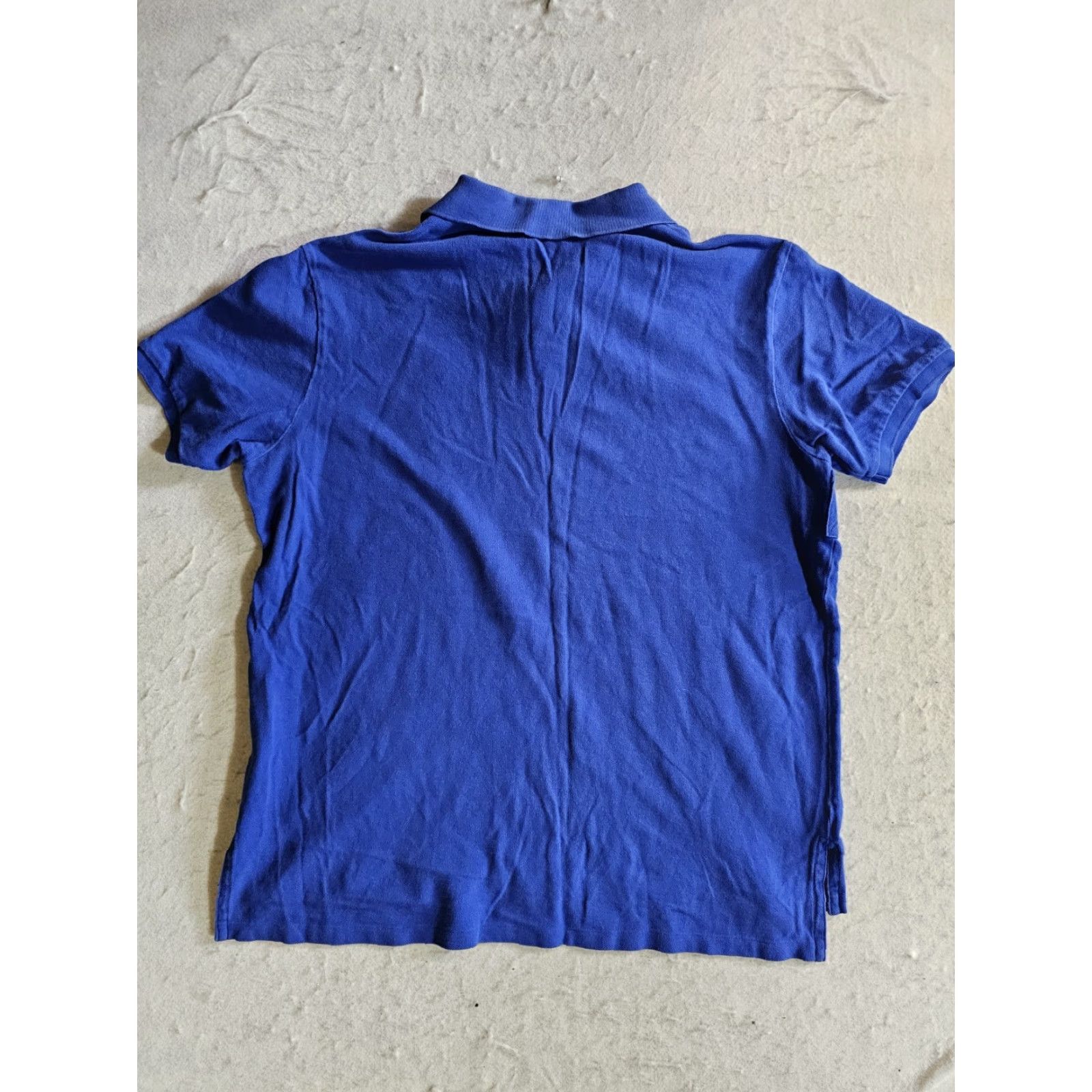 Polo Ralph Lauren VINTAGE Polo Ralph Lauren Marine Supply Big Pony Logo Short Sleeve Shirt Mens XL Blue Polo Shirt Mens XL Blue Vintage Size US XL / EU 56 / 4 - 7 Thumbnail